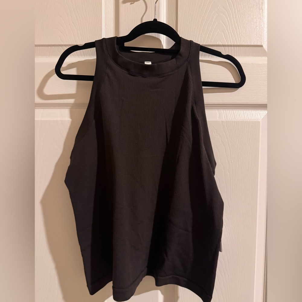 Athleta Renew Racerback Black Tank Top
